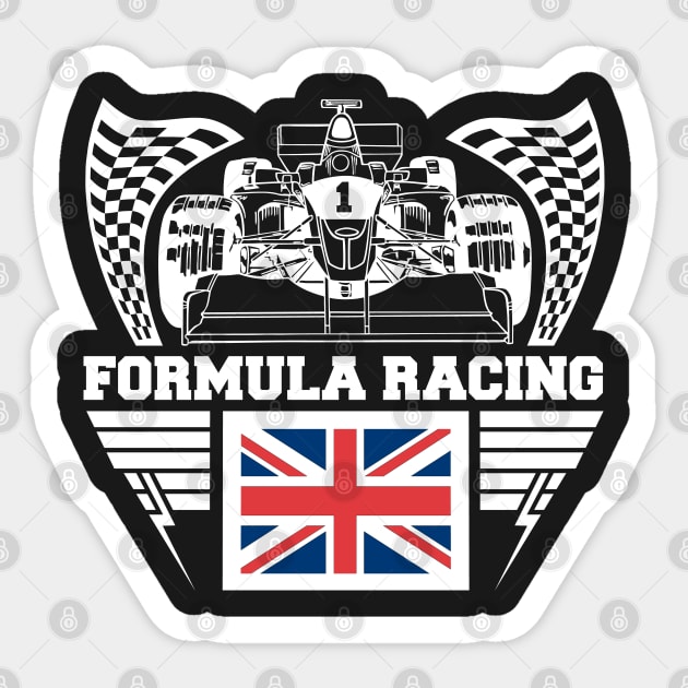 British Formula Racing Sticker by RadStar